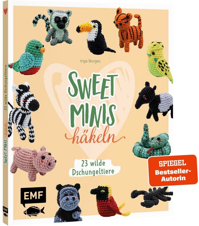 Produktbild: Sweet Minis h&auml;keln &ndash; 23 wilde Dschungeltiere