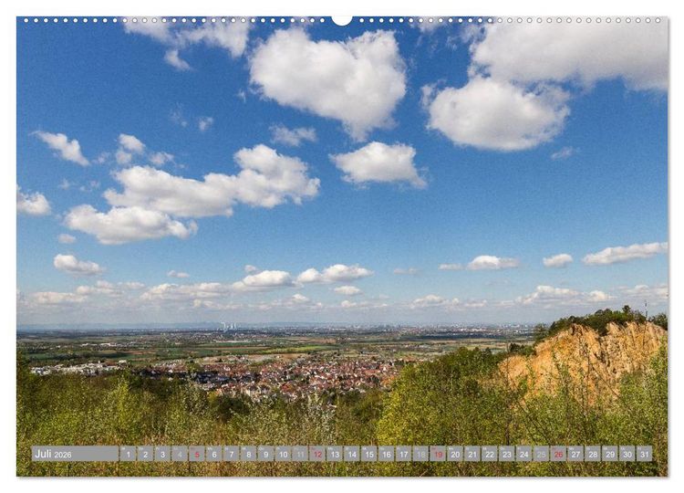 Produktbild: Kurpfalz 2026 (Wandkalender 2026 DIN A2 quer), CALVENDO Monatskalender