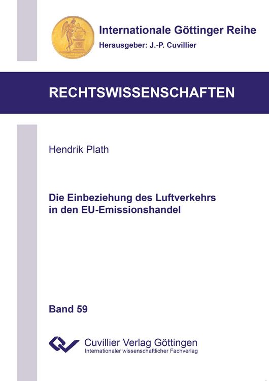 Produktbild: Die Einbeziehung des Luftverkehrs in den EU-Emissionshandel