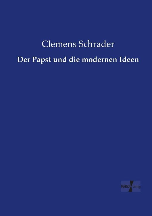 Produktbild: Der Papst und die modernen Ideen