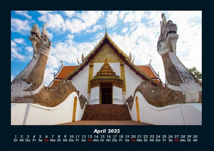Produktbild: Tempel 2025 Fotokalender DIN A4