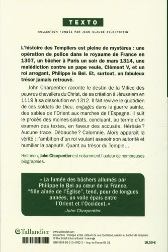 Produktbild: L'ordre des Templiers