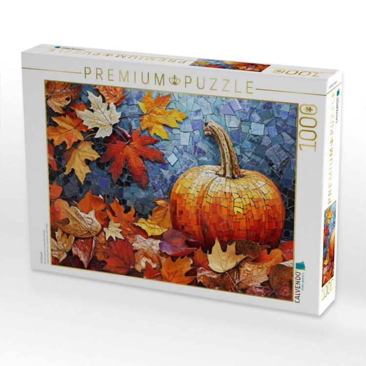 Produktbild: CALVENDO Puzzle K&uuml;rbiszeit | 1000 Teile Lege-Gr&ouml;&szlig;e 64x48cm Foto-Puzzle f&uuml;r gl&uuml;ckliche Stunden