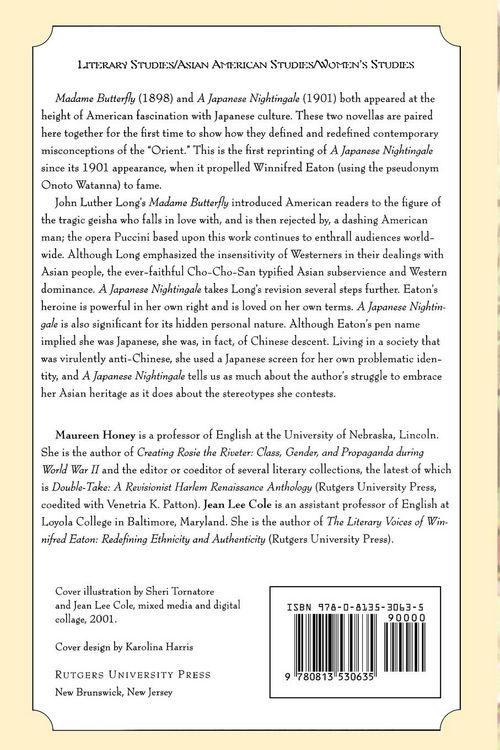 Produktbild: 'Madame Butterfly' and 'A Japanese Nightingale'