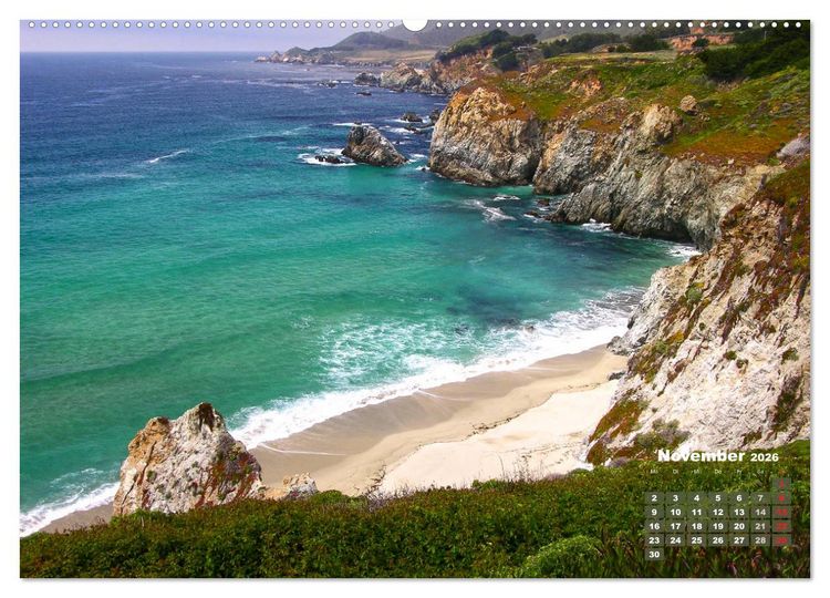 Produktbild: Wundervolles Amerika (hochwertiger Premium Wandkalender 2026 DIN A2 quer), Kunstdruck in Hochglanz