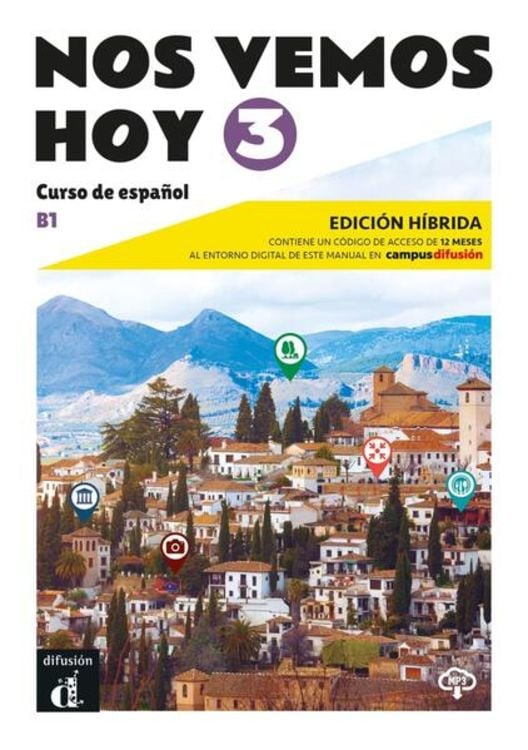 Produktbild: Nos vemos hoy 3 B1 - Edici&oacute;n h&iacute;brida
