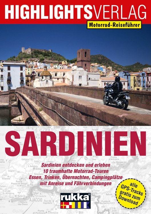 Produktbild: Motorrad-Reisef&uuml;hrer Sardinien