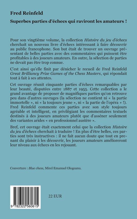 Produktbild: Superbes parties d'&eacute;checs qui raviront les amateurs !