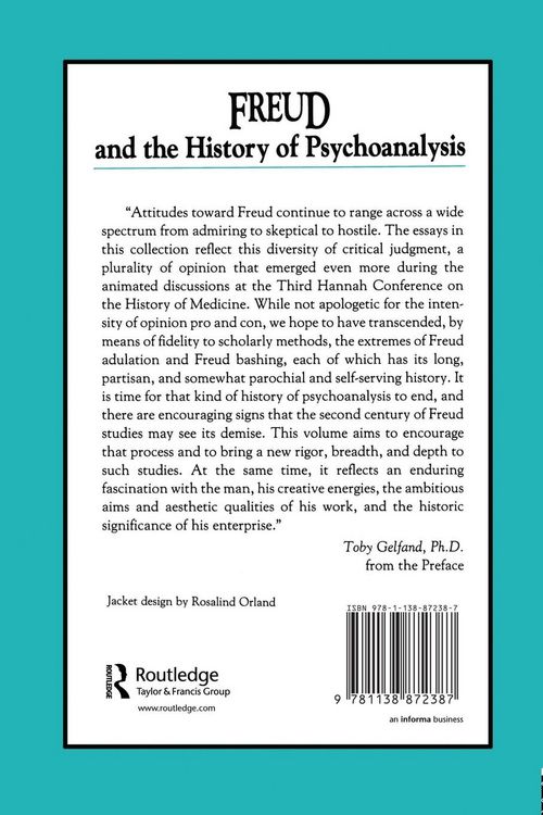 Produktbild: Freud and the History of Psychoanalysis