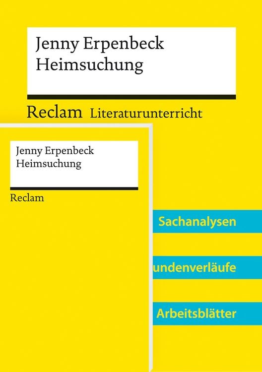 Produktbild: Paket f&uuml;r Lehrkr&auml;fte &raquo;Jenny Erpenbeck: Heimsuchung&laquo; (Textausgabe und Lehrerband). 2 B&auml;nde eingeschwei&szlig;t