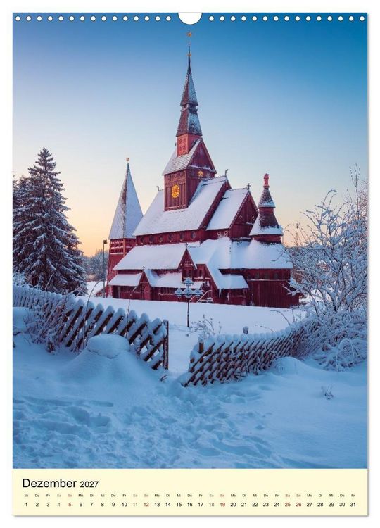 Produktbild: Der Harz - Malerische Orte (Wandkalender 2027 DIN A3 hoch), CALVENDO Monatskalender