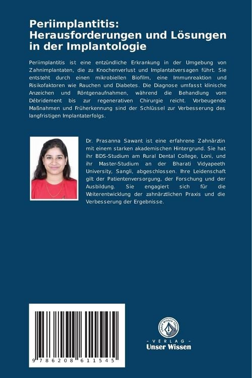 Produktbild: Periimplantitis: Herausforderungen und L&ouml;sungen in der Implantologie