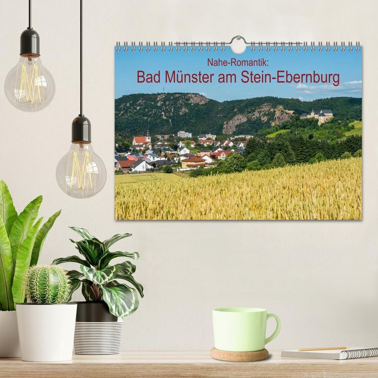 Produktbild: Nahe-Romantik: Bad M&uuml;nster am Stein-Ebernburg (Wandkalender 2026 DIN A4 quer), CALVENDO Monatskalender
