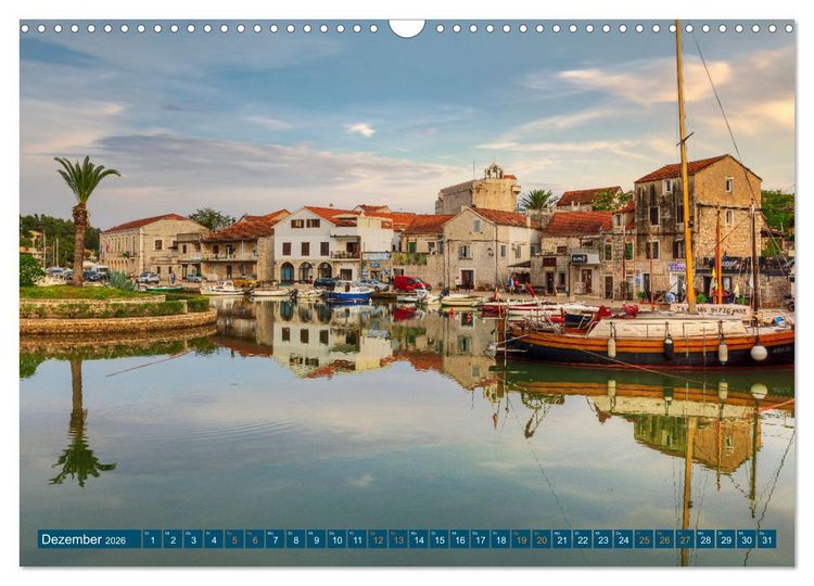 Produktbild: Insel Hvar - Der sonnigste Platz der Adria (Wandkalender 2026 DIN A3 quer), CALVENDO Monatskalender