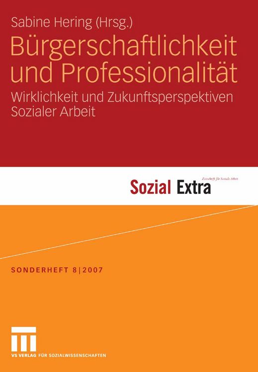 Produktbild: B&uuml;rgerschaftlichkeit und Professionalit&auml;t