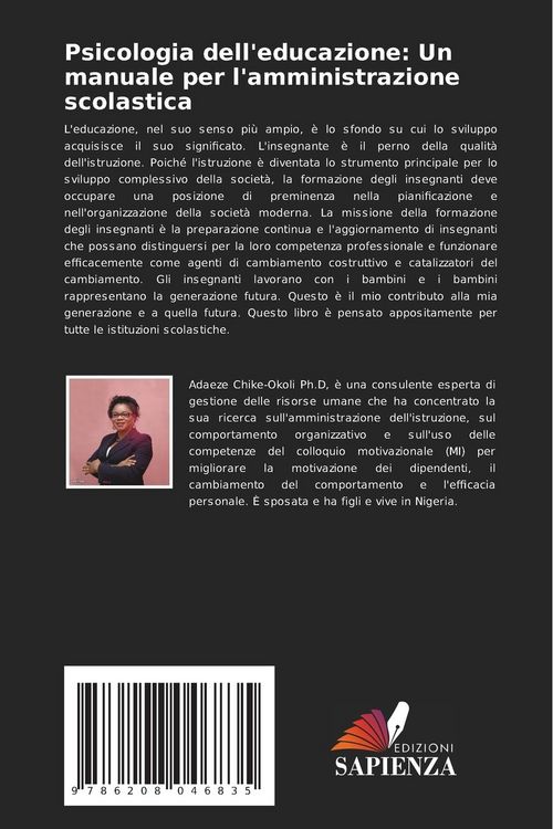 Produktbild: Psicologia dell'educazione: Un manuale per l'amministrazione scolastica
