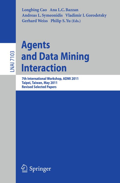 Produktbild: Agents and Data Mining Interaction