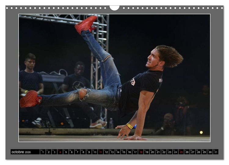 Produktbild: Break Dance et Hip-Hop (Calendrier mural 2026 DIN A3 vertical), CALVENDO calendrier mensuel