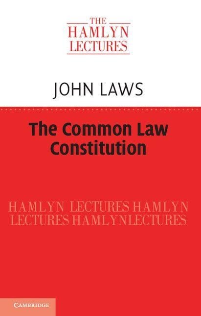 Produktbild: The Common Law Constitution