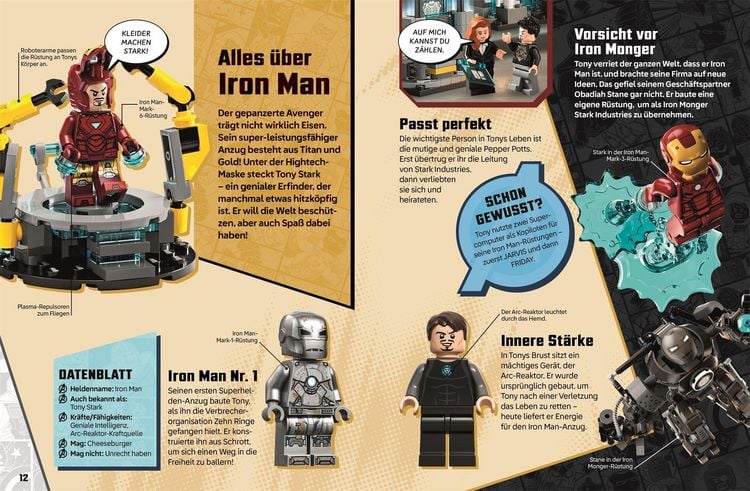 Produktbild: LEGO&reg; Marvel. Entdecke die Geheimnisse der Avengers