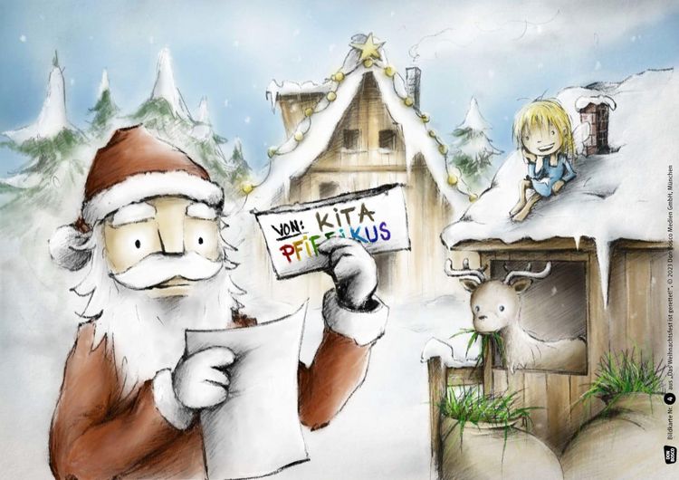 Produktbild: Das Weihnachtsfest ist gerettet! Kamishibai Bildkartenset