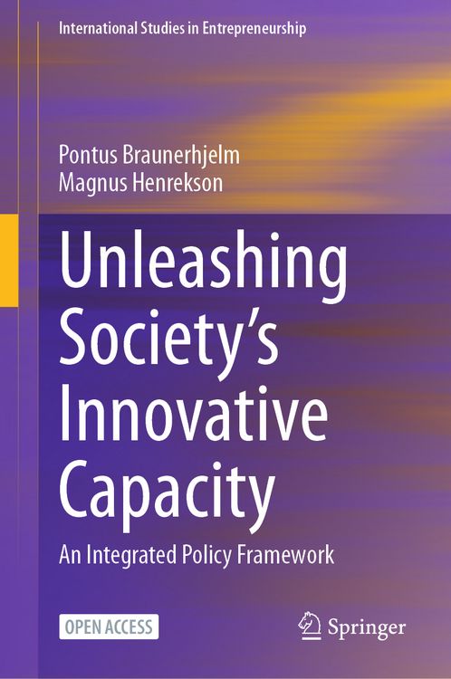 Produktbild: Unleashing Society&rsquo;s Innovative Capacity