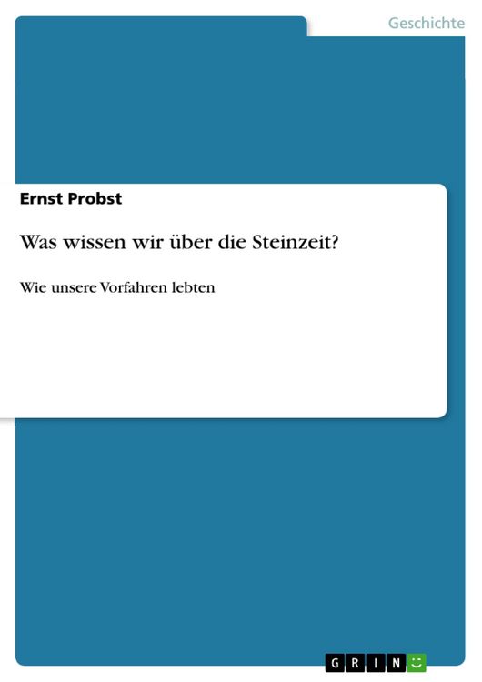 Produktbild: Was wissen wir &uuml;ber die Steinzeit?