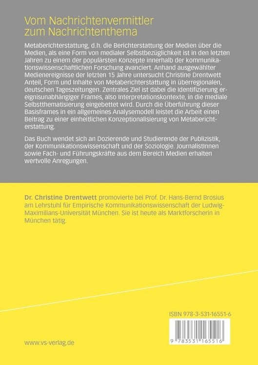 Produktbild: Vom Nachrichtenvermittler zum Nachrichtenthema