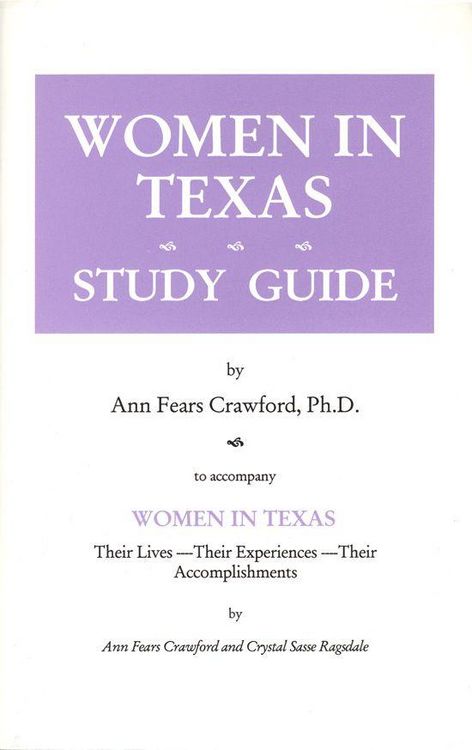 Produktbild: Women in Texas Study Guide