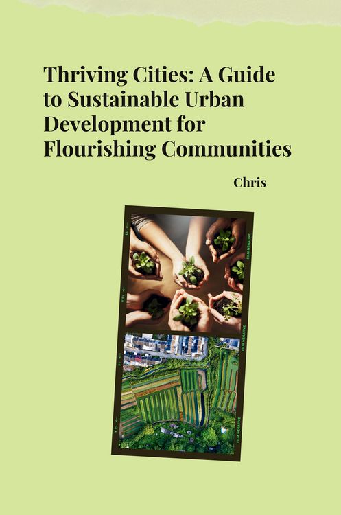 Produktbild: Thriving Cities: A Guide to Sustainable Urban Development for Flourishing Communities