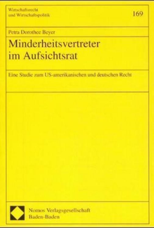 Produktbild: Minderheitsvertreter im Aufsichtsrat