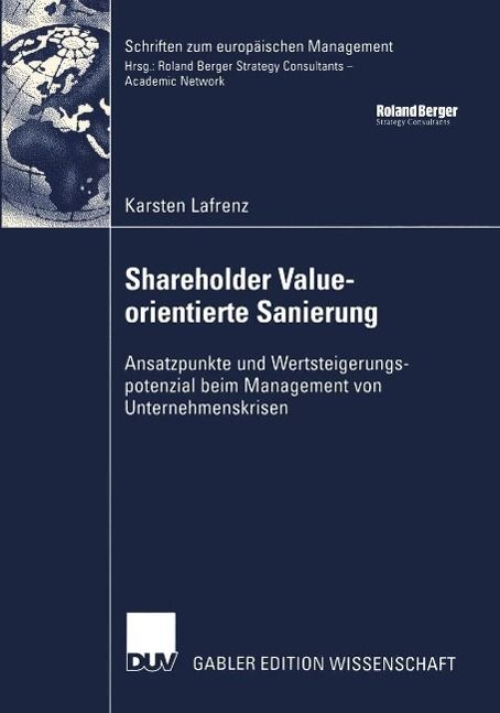 Bild vom Artikel Shareholder Value-orientierte Sanierung vom Autor Karsten Lafrenz