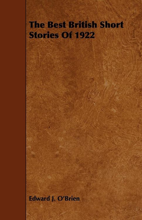 Produktbild: The Best British Short Stories Of 1922