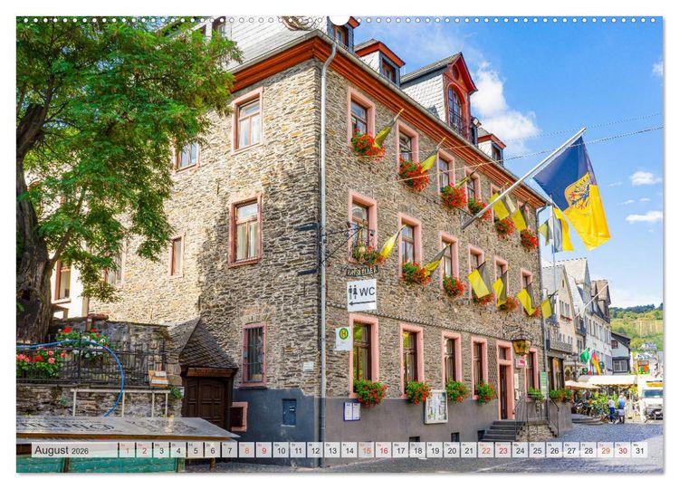 Produktbild: Oberwesel Impressionen (Wandkalender 2026 DIN A2 quer), CALVENDO Monatskalender