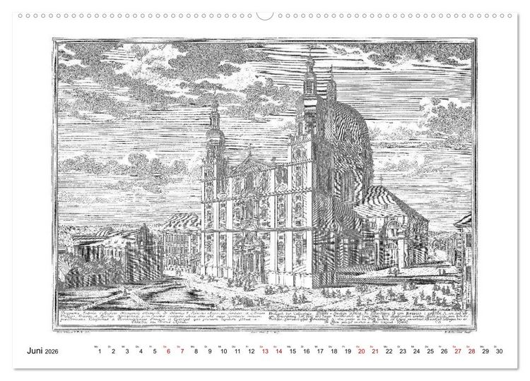 Produktbild: W&uuml;rzburg in alten Bildern (hochwertiger Premium Wandkalender 2026 DIN A2 quer), Kunstdruck in Hochglanz
