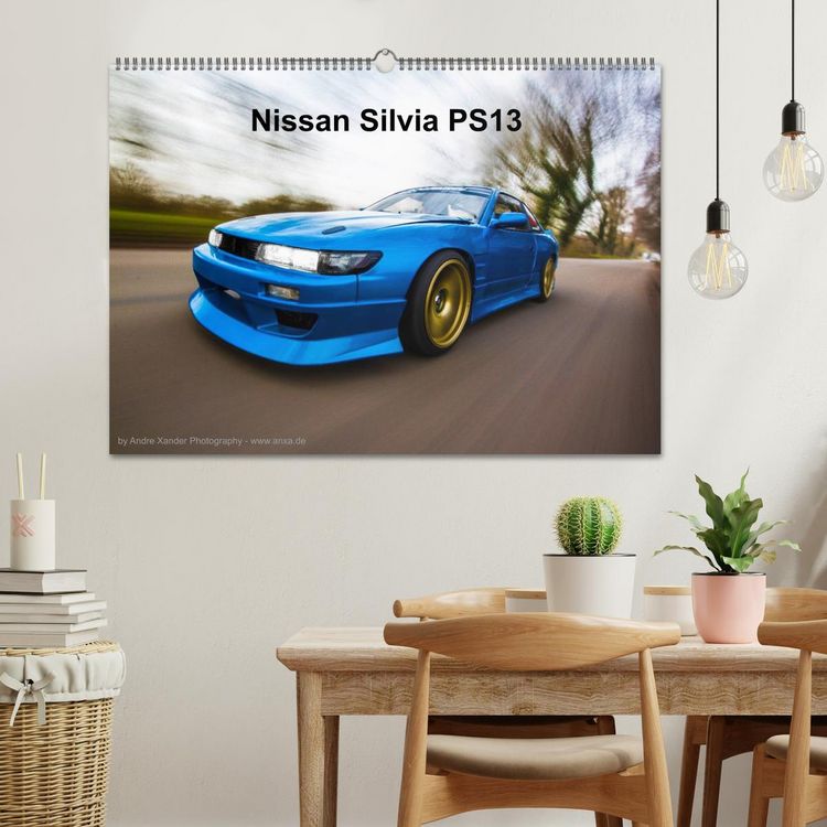 Produktbild: Nissan Silvia PS13 (Wandkalender 2026 DIN A2 quer), CALVENDO Monatskalender