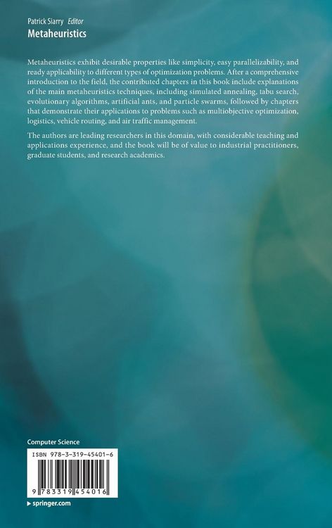 Produktbild: Metaheuristics