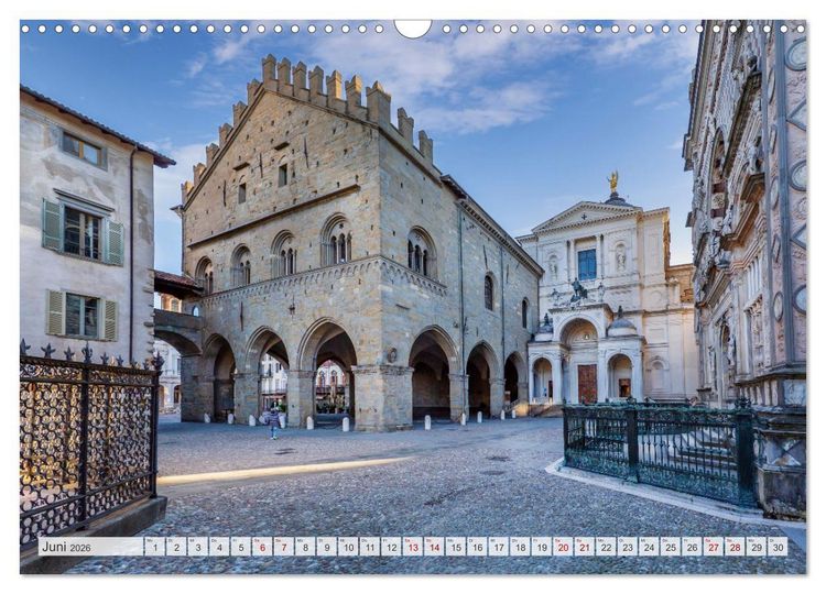 Produktbild: Bezauberndes Bergamo (Wandkalender 2026 DIN A3 quer), CALVENDO Monatskalender