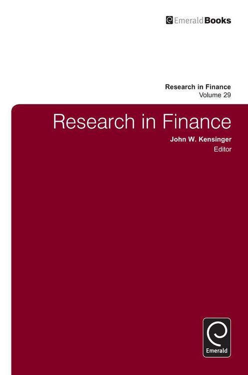 Produktbild: Research in Finance