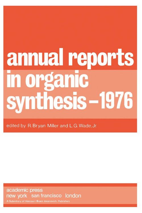 Produktbild: Annual Reports in Organic Synthesis - 1976