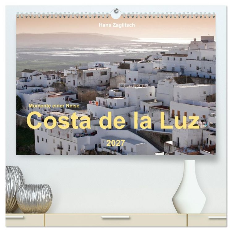 Produktbild: Momente einer Reise - Costa de la Luz (hochwertiger Premium Wandkalender 2027 DIN A2 quer), Kunstdruck in Hochglanz