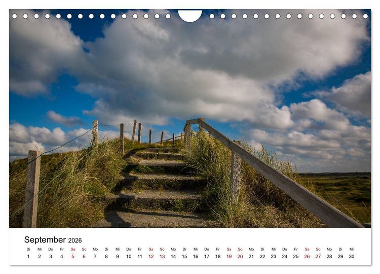 Produktbild: Langeoog &ndash; Ein Herbst auf der Insel des Lebens (Wandkalender 2026 DIN A4 quer), CALVENDO Monatskalender