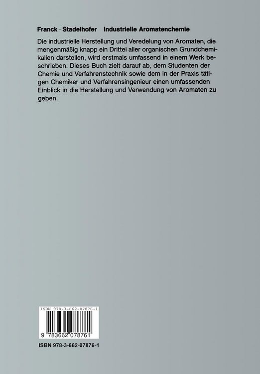 Produktbild: Industrielle Aromatenchemie