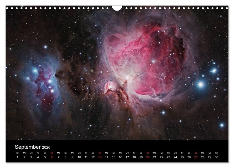 Produktbild: Universum - Eine Reise zu den Sternen (Wandkalender 2026 DIN A3 quer), CALVENDO Monatskalender