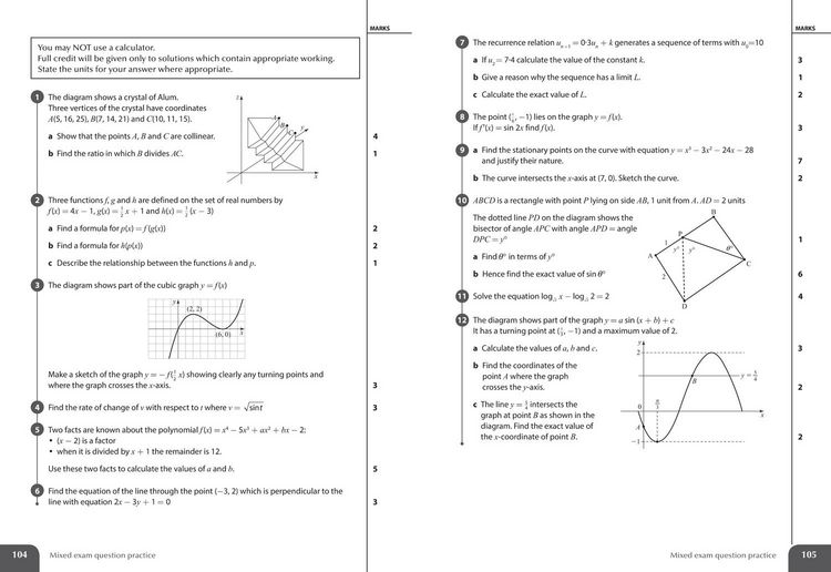 Produktbild: Leckie Higher Maths for Sqa and Beyond - Practice Workbook