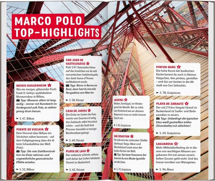 Produktbild: MARCO POLO Reisef&uuml;hrer Baskenland, Bilbao