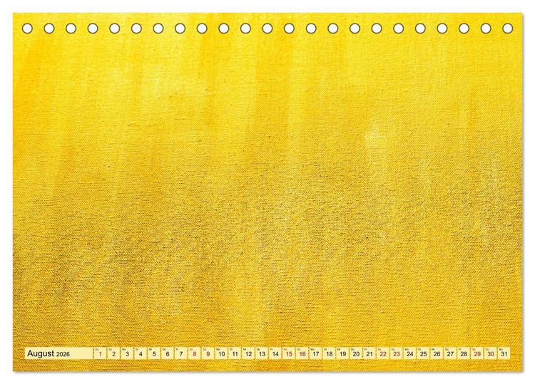 Produktbild: Goldglanz Bastelkalender (Tischkalender 2026 DIN A5 quer), CALVENDO Monatskalender