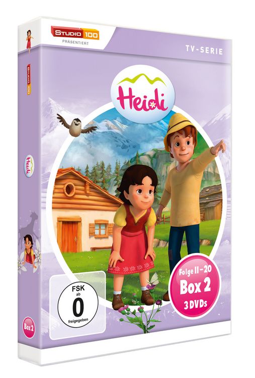 Produktbild: Heidi - Teilbox 2 [3 DVDs]
