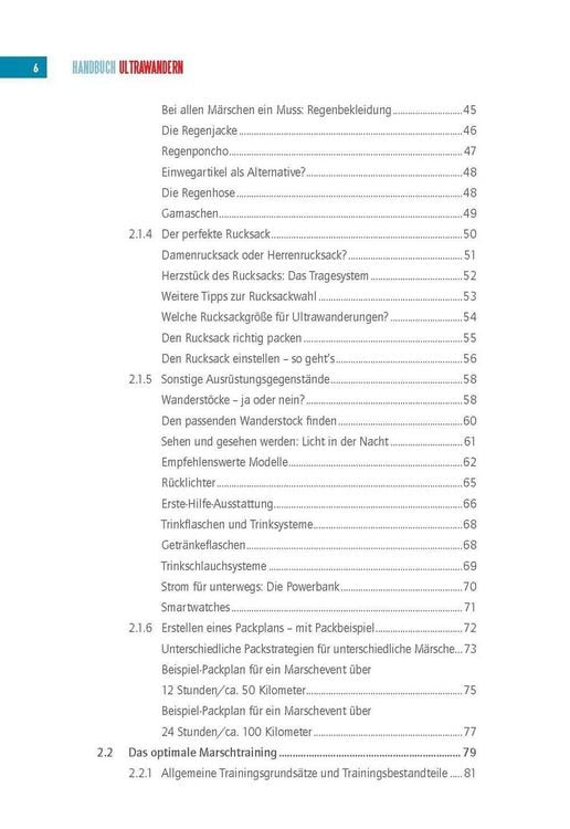 Produktbild: Handbuch Ultrawandern