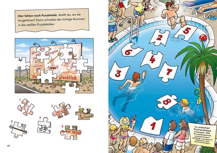 Produktbild: Die drei ??? Kids Ferienr&auml;tselbuch